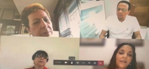 REUNIÓN VIRTUAL CON MINISTRO DE EDUCACIÓN ANTONIO PEÑA MIRABAL